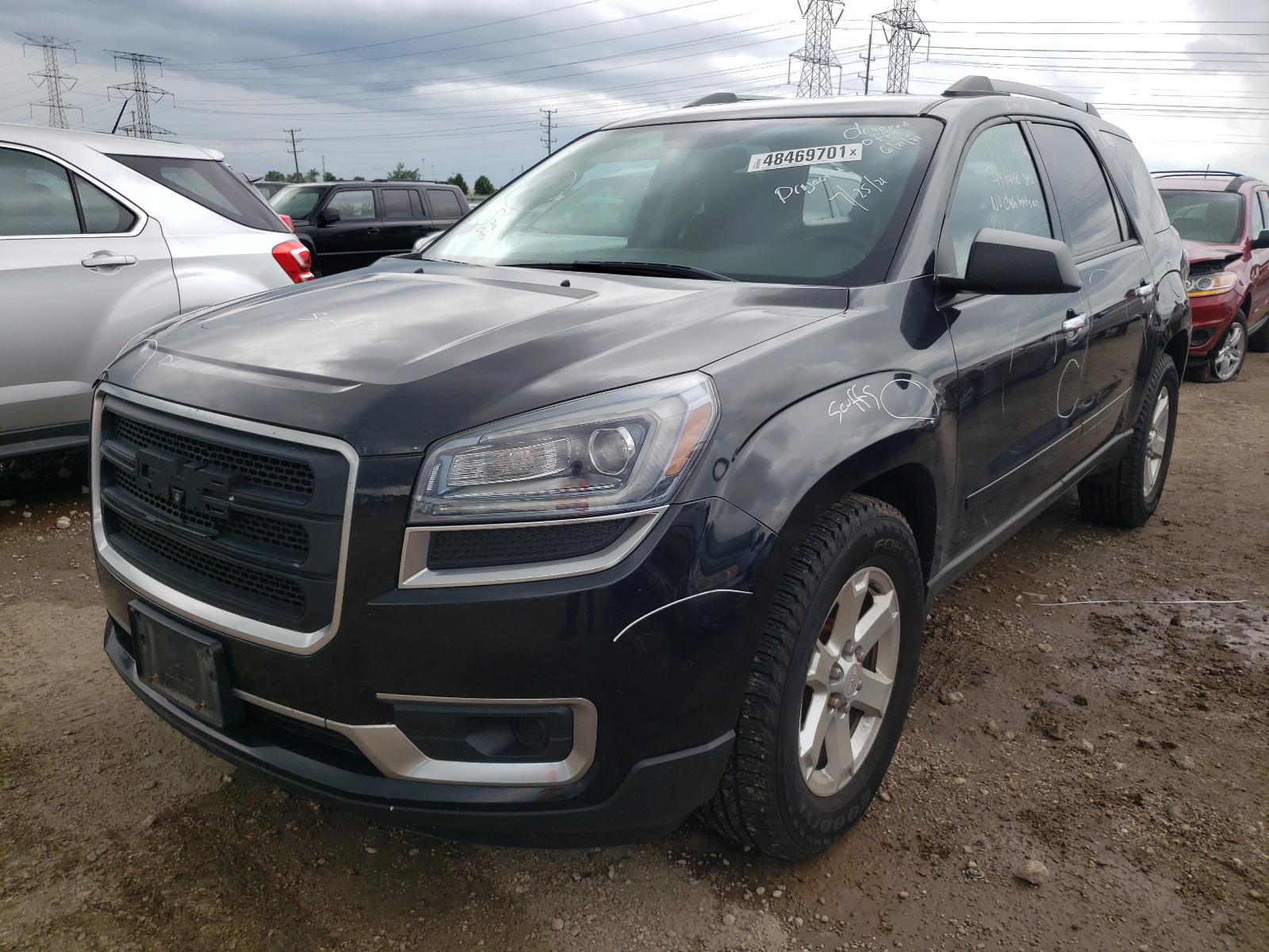 Photo 2 from auction – 2014 GMC ACADIA SLE with VIN 1GKKVPKD0EJ368929