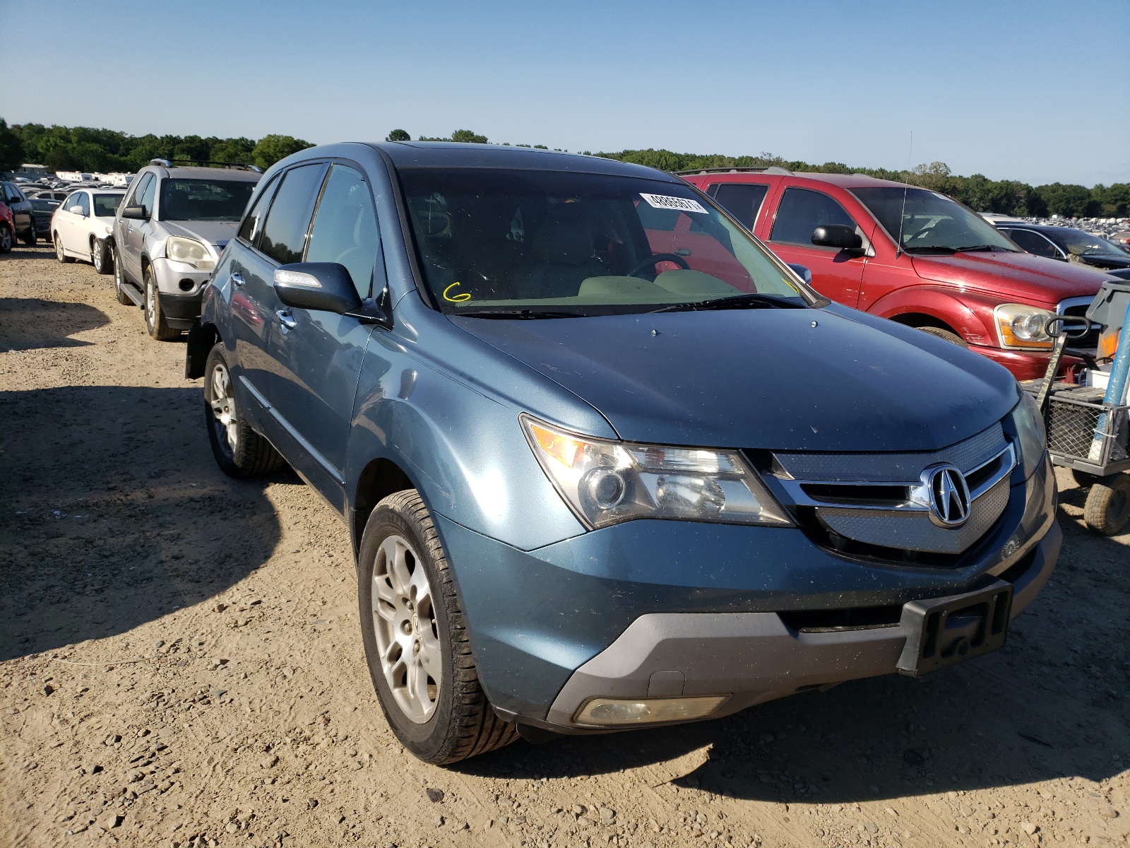 Photo 1 from auction – 2007 ACURA MDX with VIN 2HNYD28427H549208