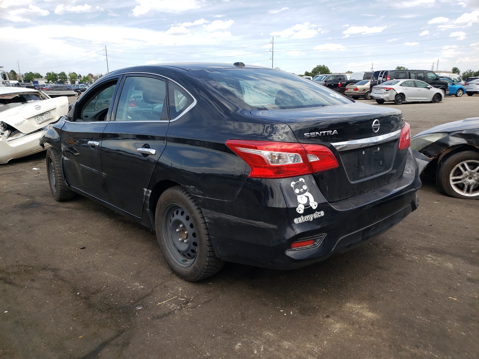 Photo 3 from auction – 2017 NISSAN SENTRA S with VIN 3N1AB7AP3HY313101