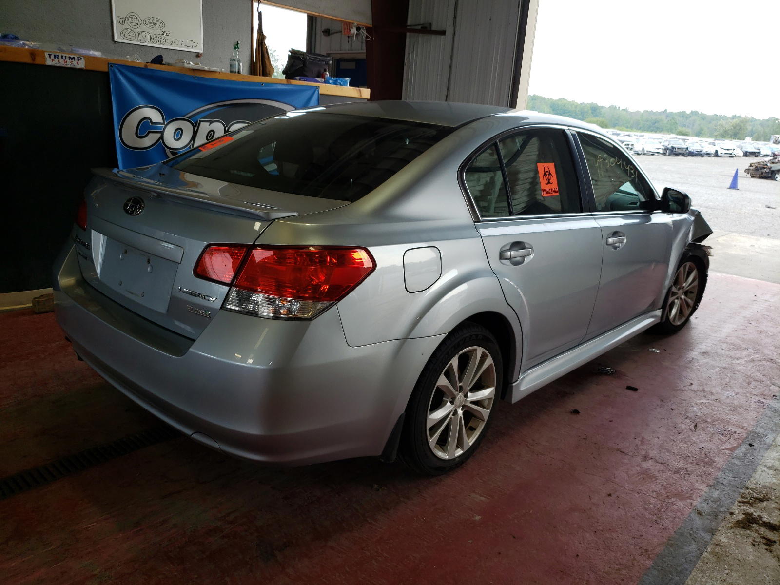Photo 4 from auction – 2013 SUBARU LEGACY 2.5 with VIN 4S3BMBC68D3039528