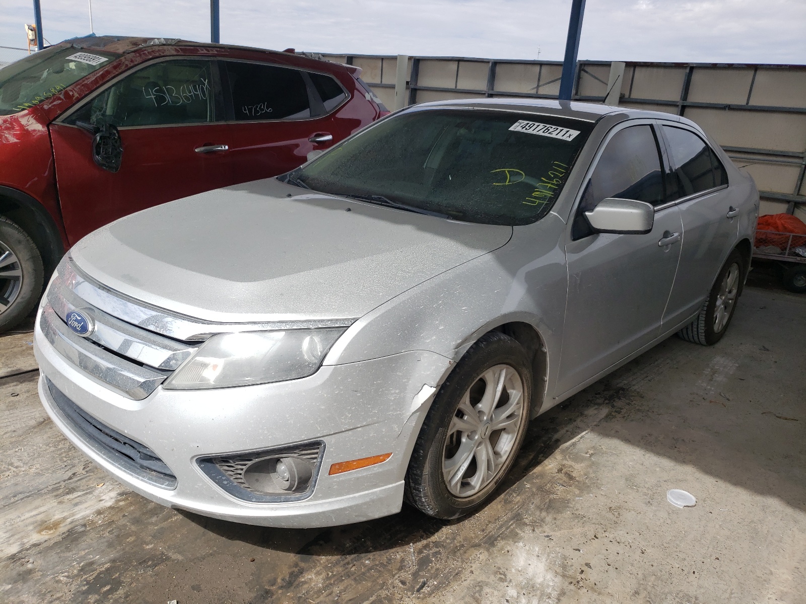 Photo 2 from auction – 2012 FORD FUSION SE with VIN 3FAHP0HA4CR170481
