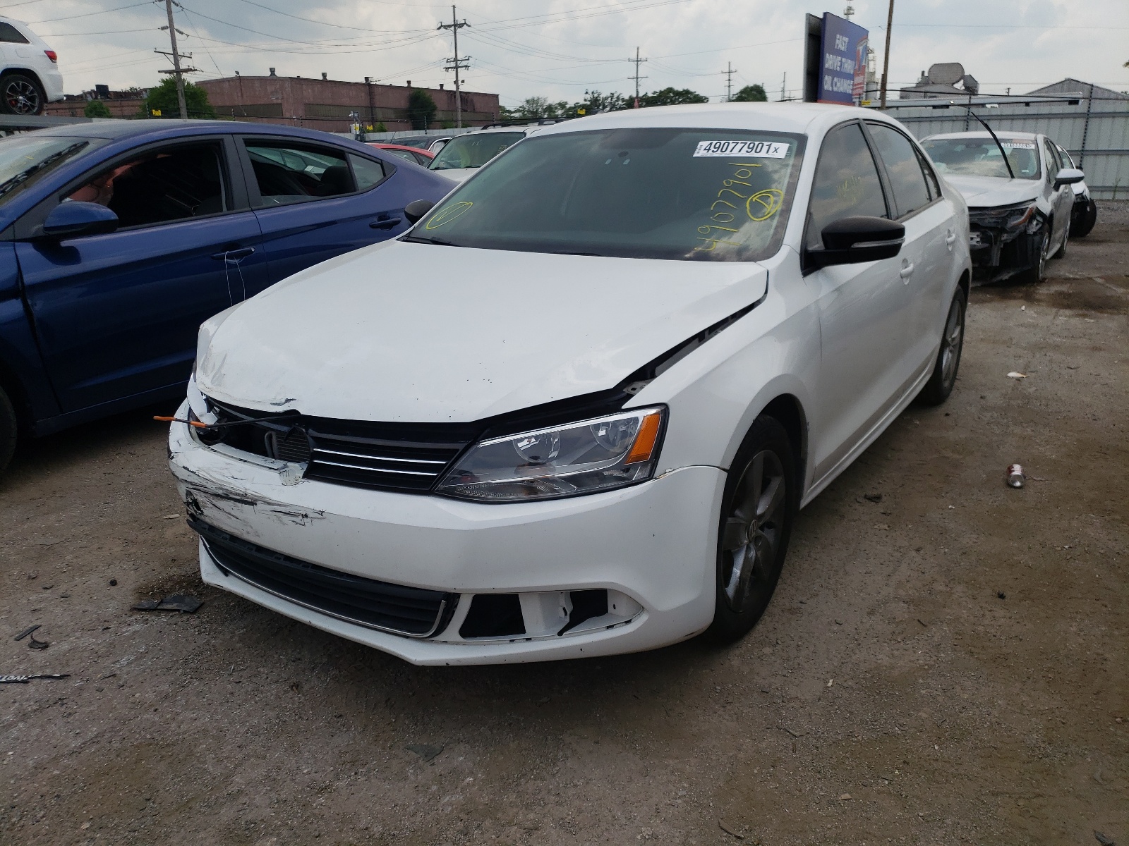 Photo 2 from auction – 2012 VOLKSWAGEN JETTA SE with VIN 3VWDP7AJ4CM318375