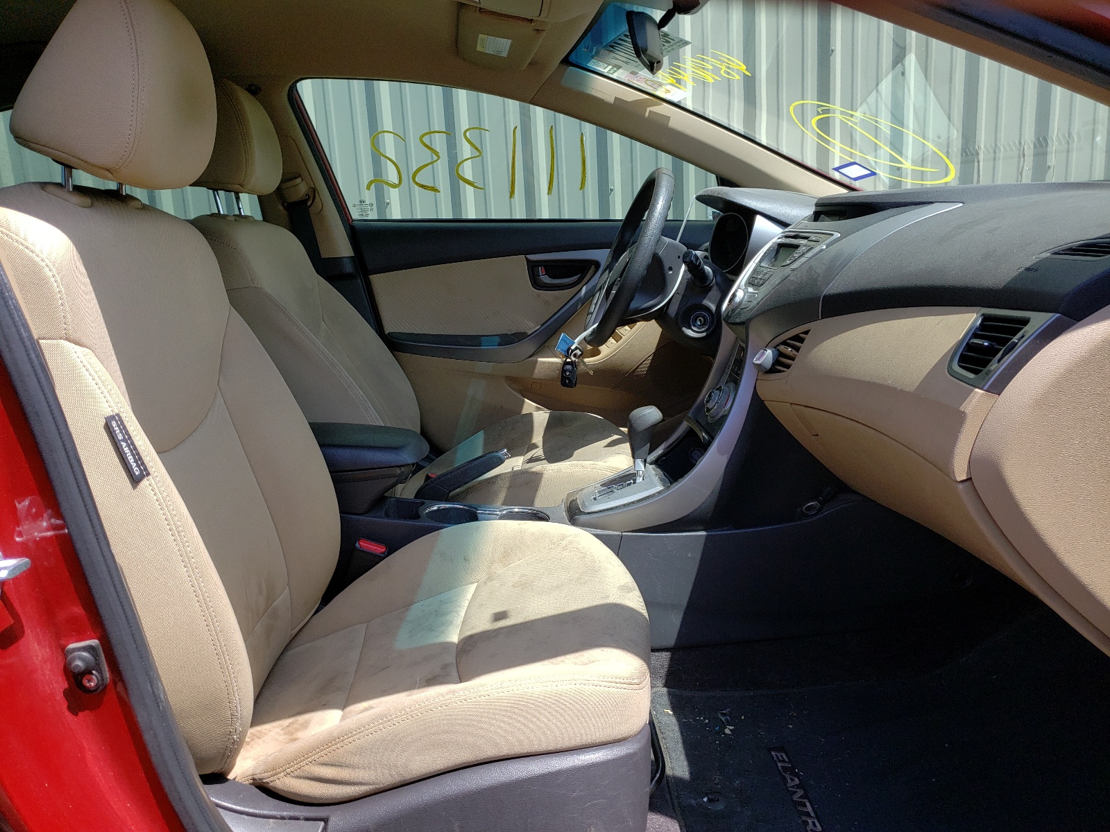 Photo 5 from auction – 2011 HYUNDAI ELANTRA GL with VIN KMHDH4AEXBU106832