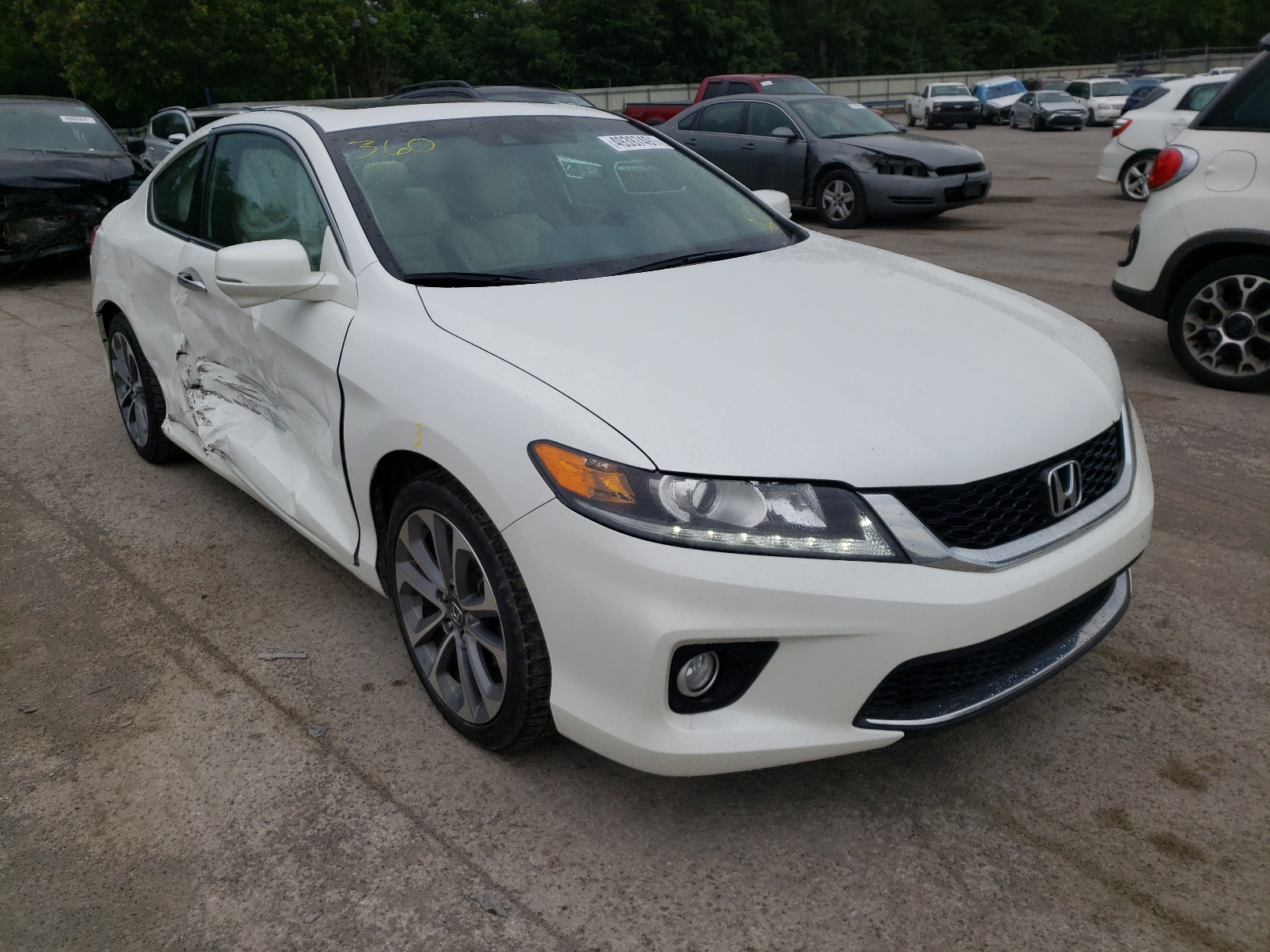 Photo 1 from auction – 2014 HONDA ACCORD EXL with VIN 1HGCT2B89EA008992