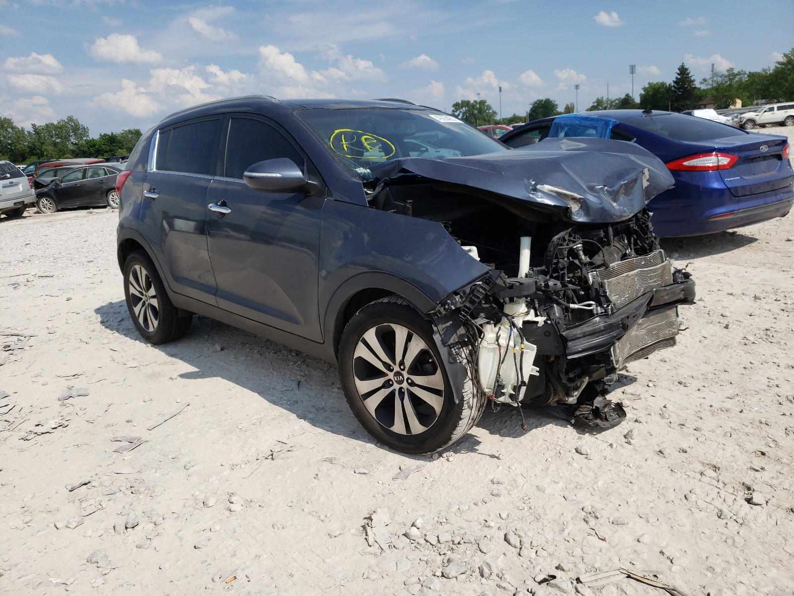 KIA SPORTAGE E 2012 with VIN KNDPC3A29C7203214 - Photo from auction