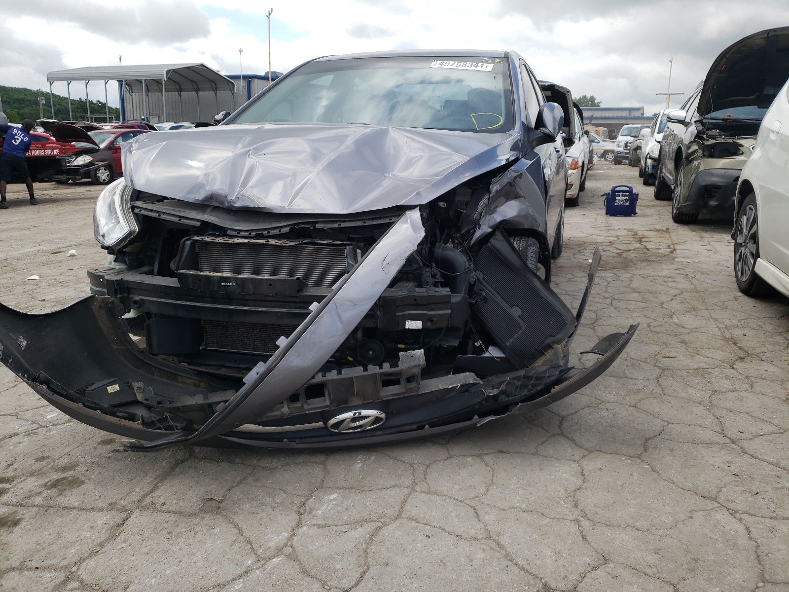 Photo 2 from auction – 2016 HYUNDAI ACCENT SE with VIN KMHCT4AE9GU970546