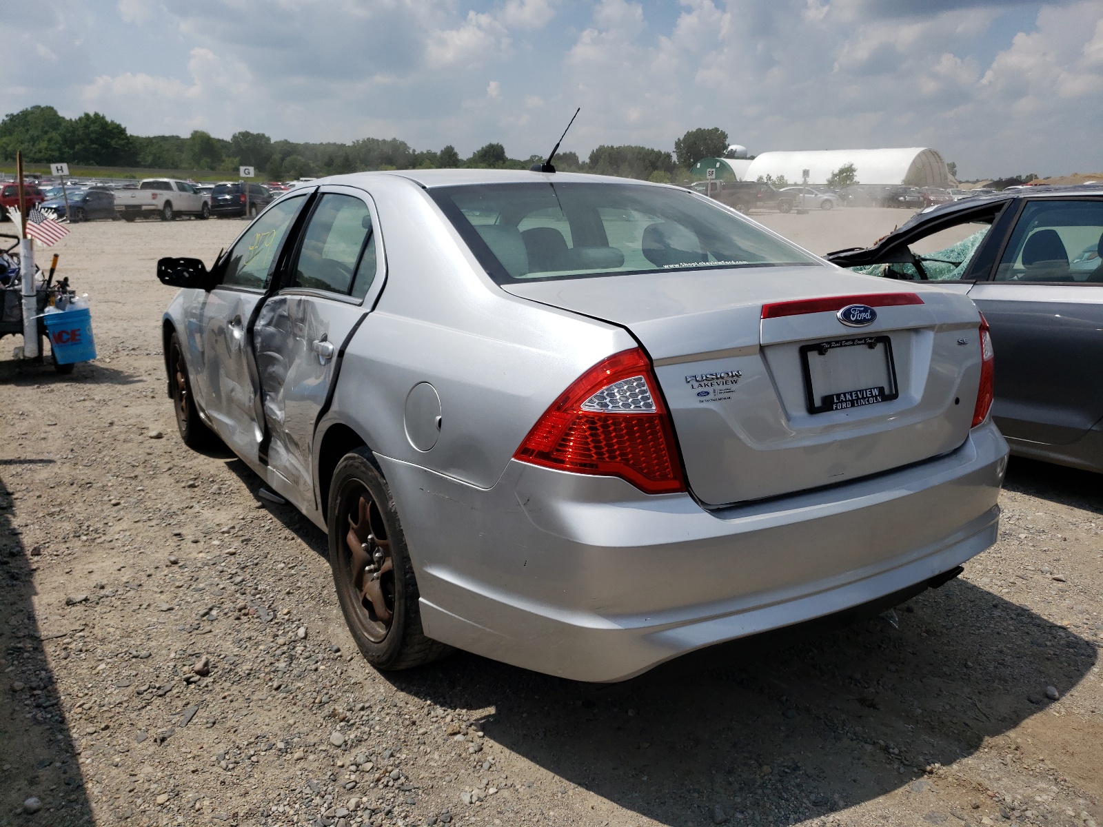Photo 3 from auction – 2011 FORD FUSION SE with VIN 3FAHP0HA4BR217913
