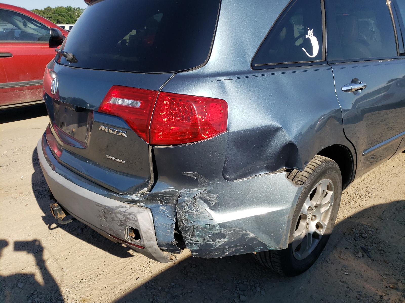 Photo 9 from auction – 2007 ACURA MDX with VIN 2HNYD28427H549208