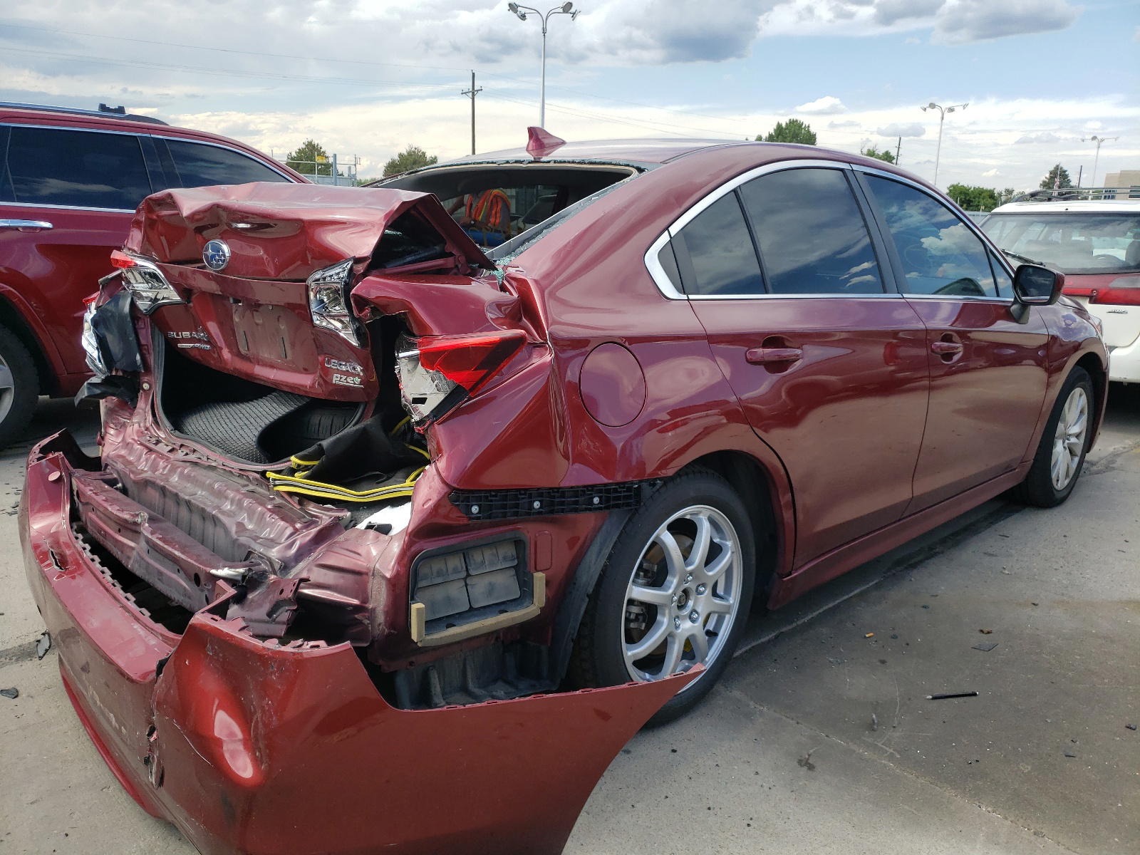 Photo 4 from auction – 2017 SUBARU LEGACY 2.5 with VIN 4S3BNAC68H3067648