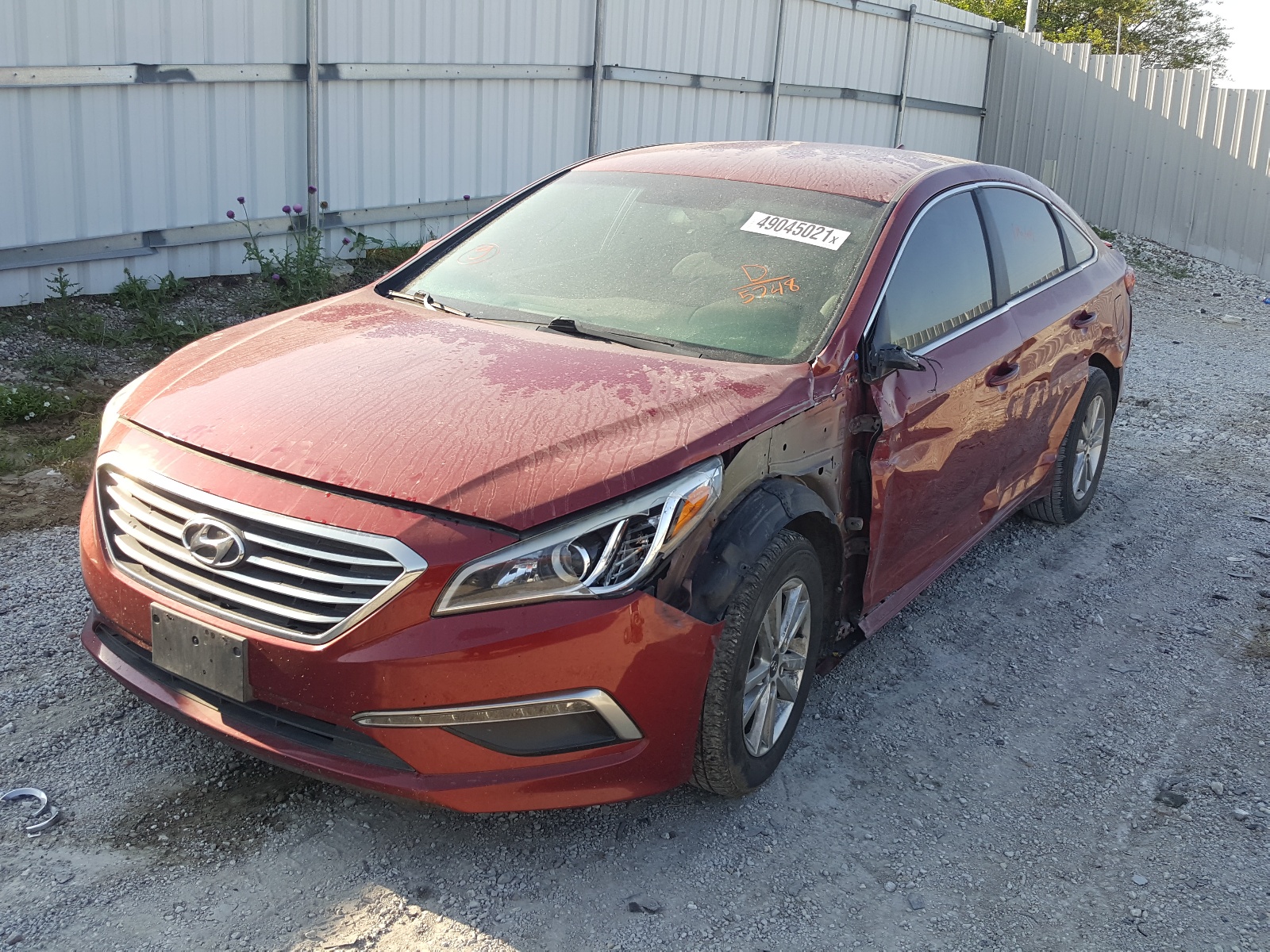 Photo 2 from auction – 2015 HYUNDAI SONATA SE with VIN 5NPE24AF5FH005748