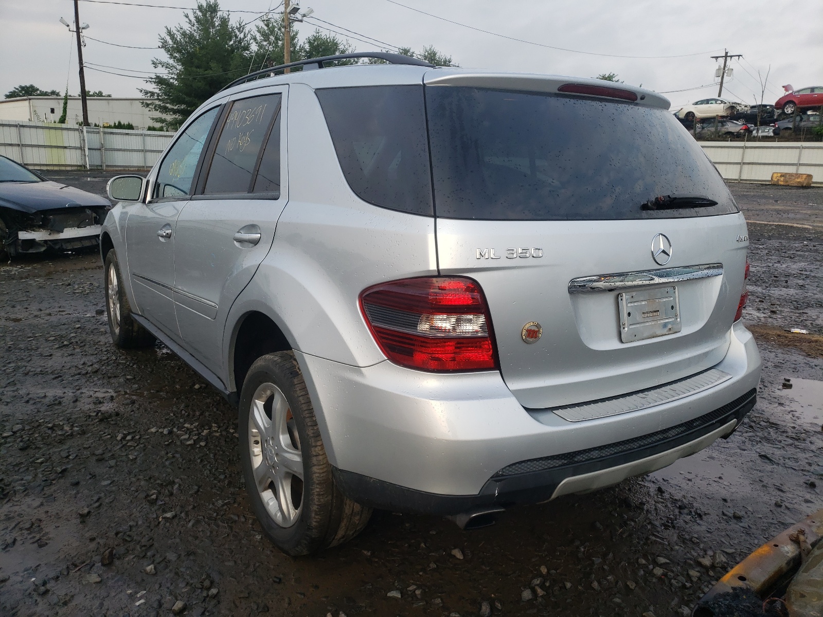 Photo 3 from auction – 2008 MERCEDES-BENZ ML 350 with VIN 4JGBB86E98A362575