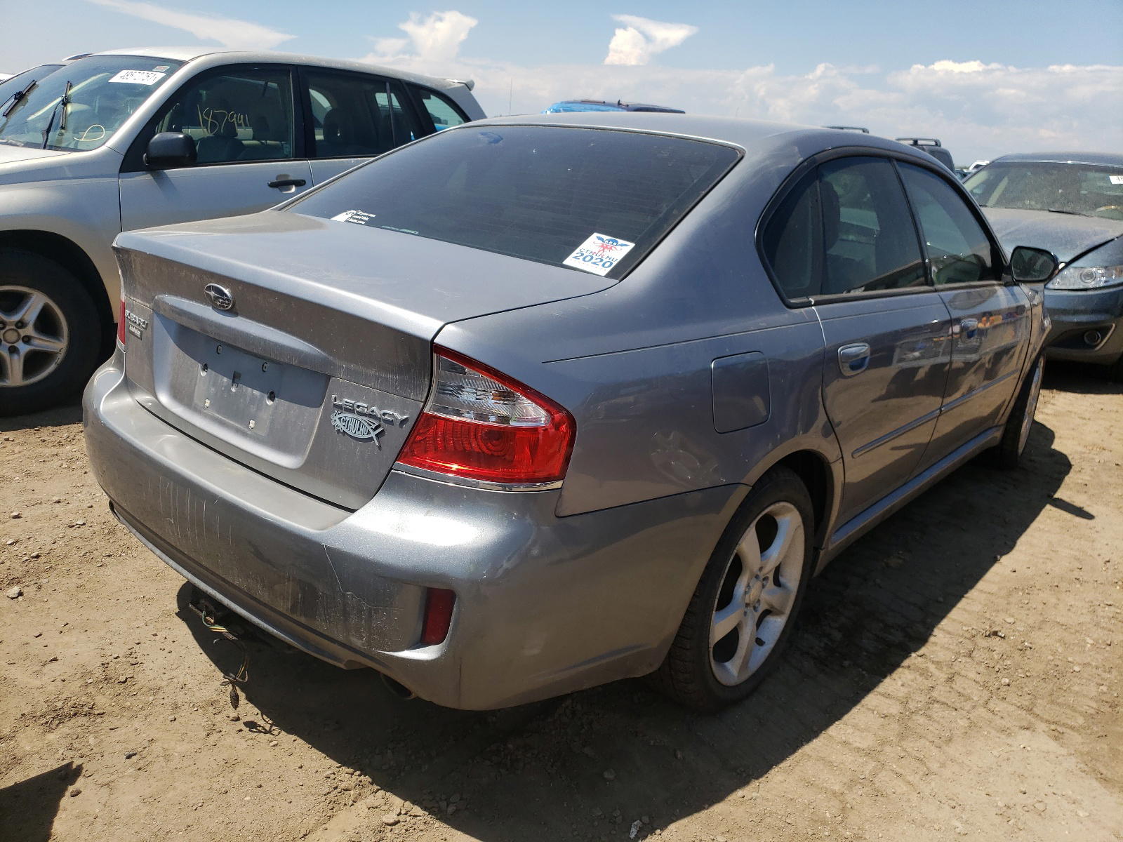 Photo 4 from auction – 2008 SUBARU LEGACY 2.5 with VIN 4S3BL616687214211