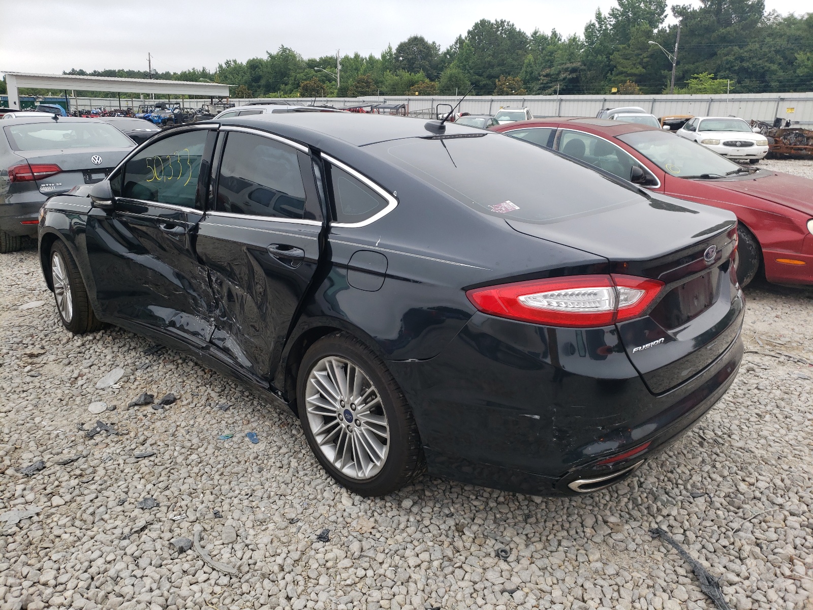 Photo 3 from auction – 2014 FORD FUSION SE with VIN 3FA6P0H92ER202148