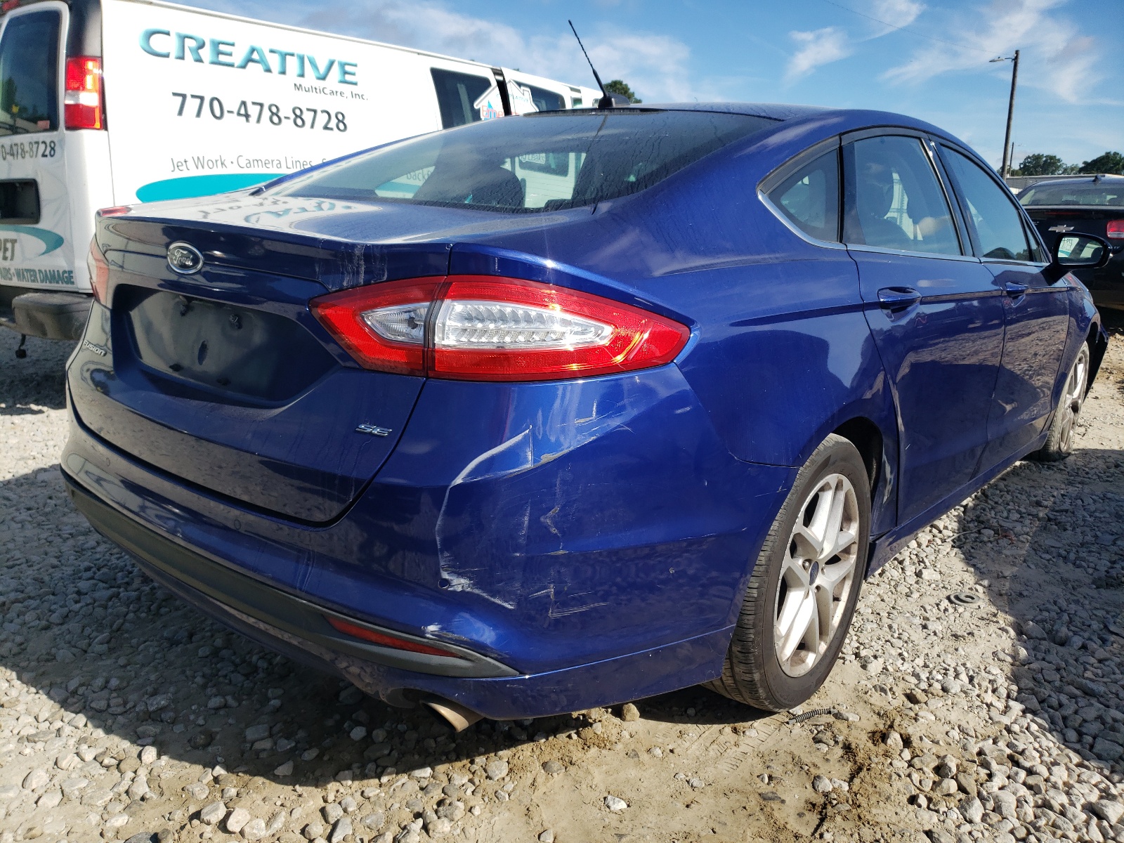 Photo 4 from auction – 2016 FORD FUSION SE with VIN 3FA6P0H72GR263047