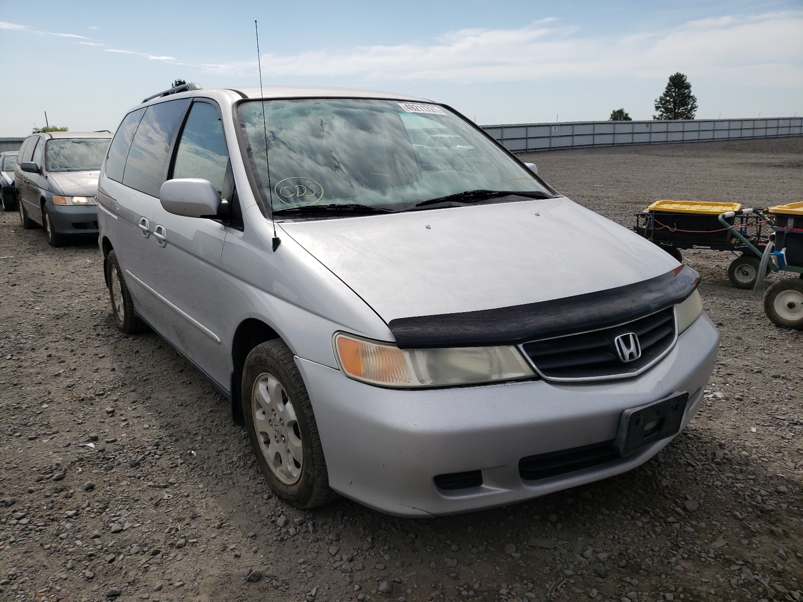HONDA ODYSSEY EX 2002 с VIN 5FNRL18092B035441 - Фото с аукциона