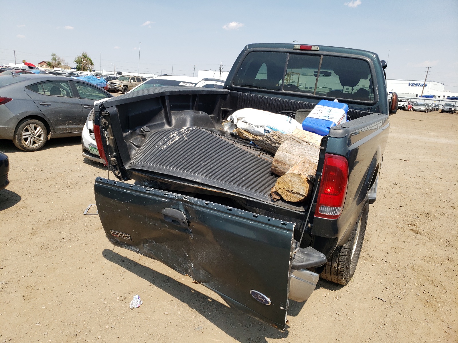 Photo 9 from auction – 2004 FORD F250 SUPER with VIN 1FTNX21P24EA62274