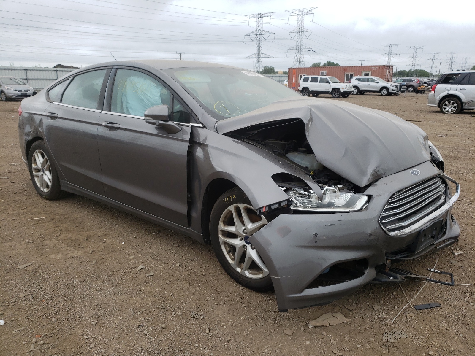 FORD FUSION 2013 with VIN 3FA6P0HR1DR339158 - Photo from auction