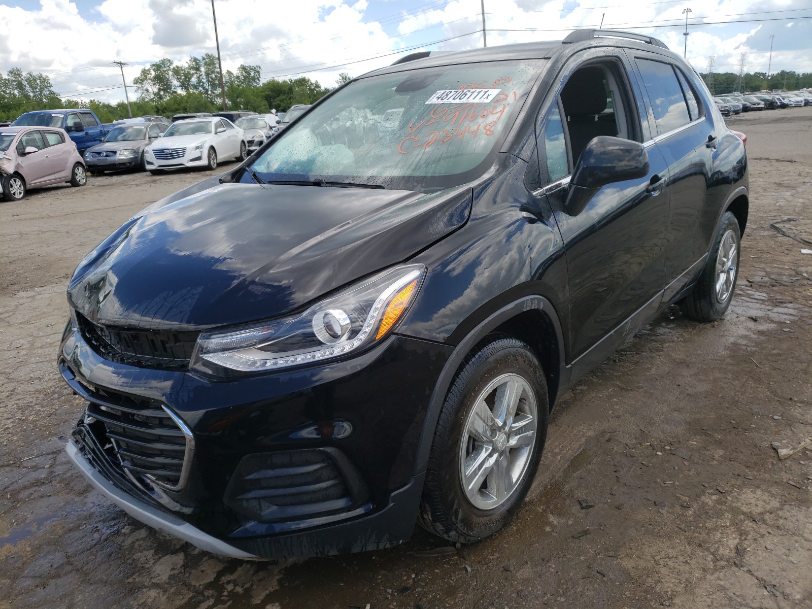 Photo 2 from auction – 2018 CHEVROLET TRAX 1LT with VIN 3GNCJLSB7JL291604