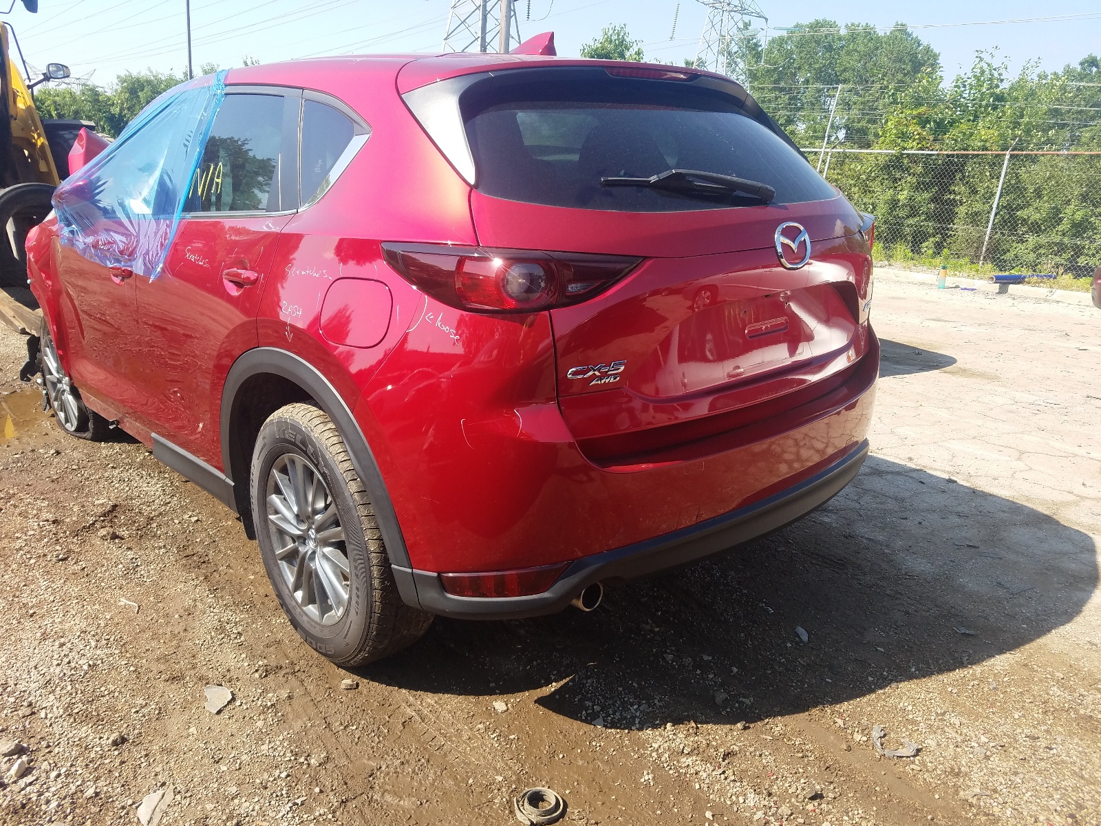 Photo 3 from auction – 2017 MAZDA CX-5 TOURI with VIN JM3KFBCL5H0112210