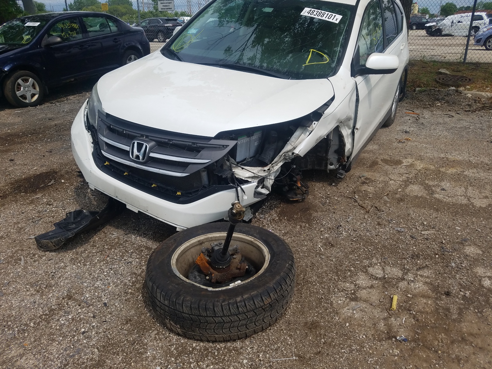 Photo 9 from auction – 2013 HONDA CR-V EX with VIN 5J6RM3H55DL027397