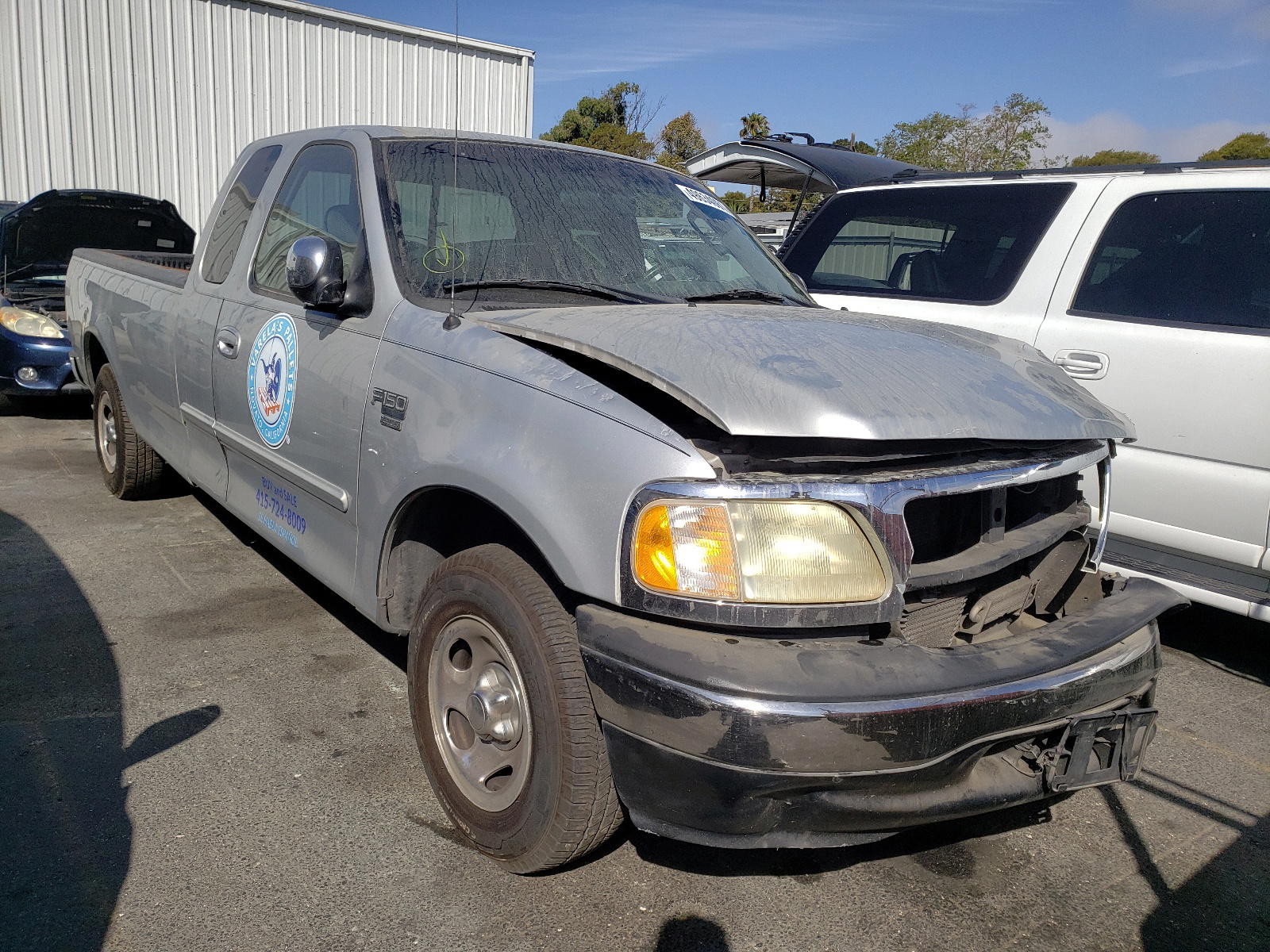 FORD F150 2002 with VIN 1FTRX17L32NB65054 - Photo from auction