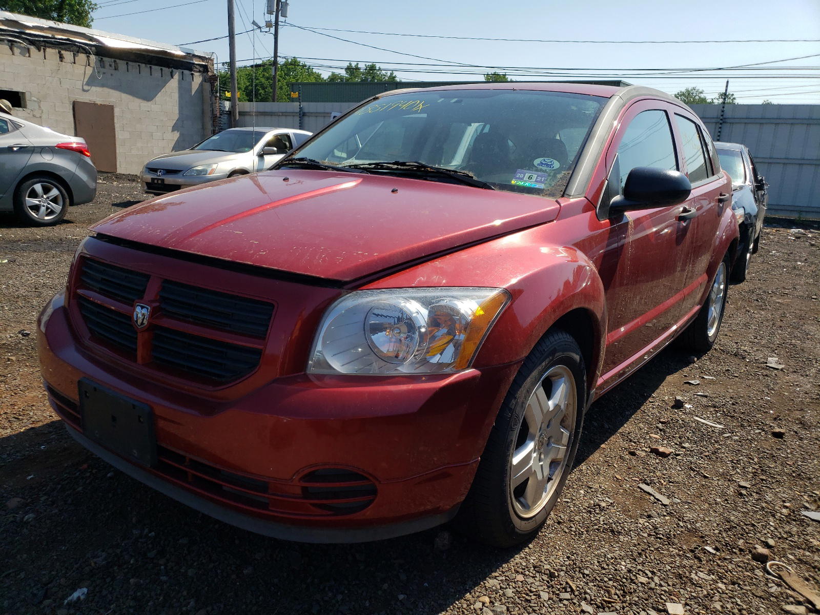 Photo 2 from auction – 2008 DODGE CALIBER with VIN 1B3HB28B58D744908
