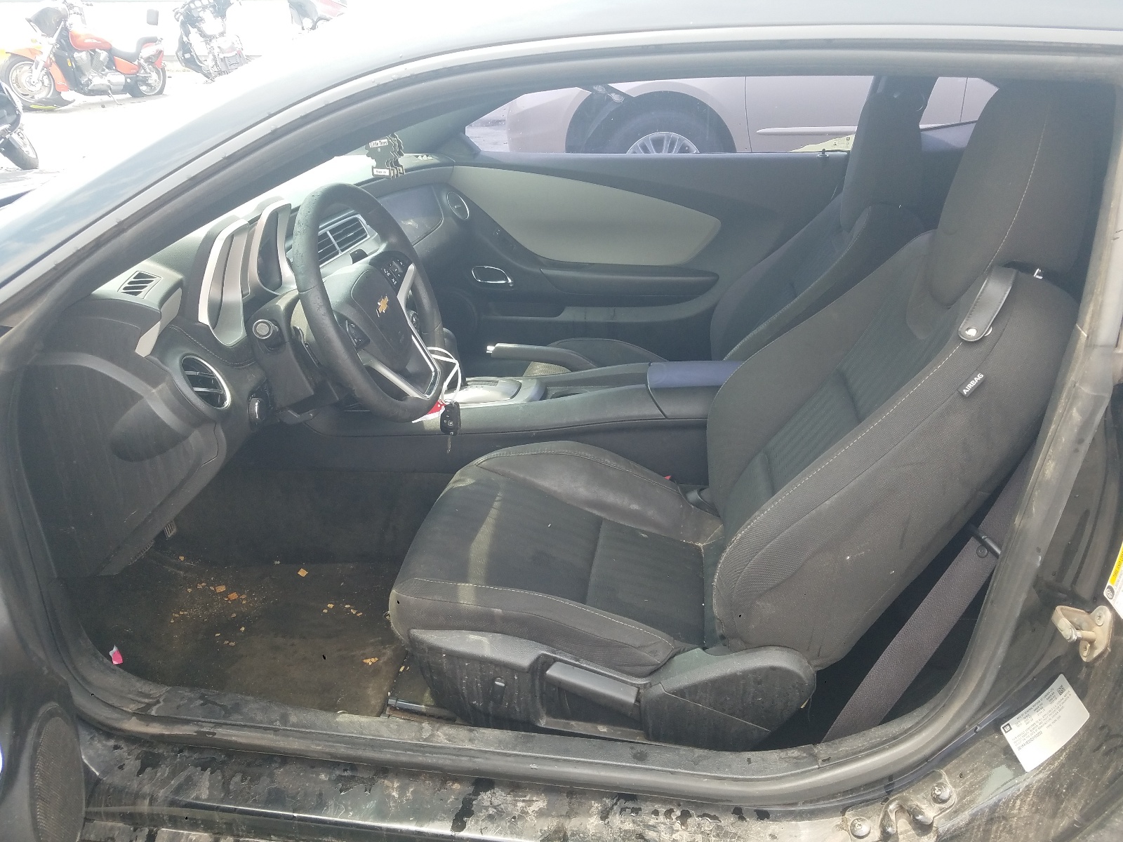 Снимка 5 от търг – 2012 CHEVROLET CAMARO с VIN 2G1FA1E35C9150253
