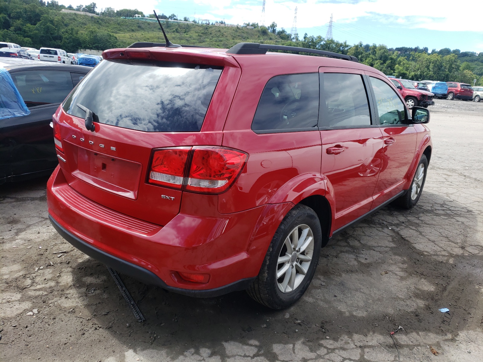 Photo 4 from auction – 2013 DODGE JOURNEY SX with VIN 3C4PDCBB0DT713511