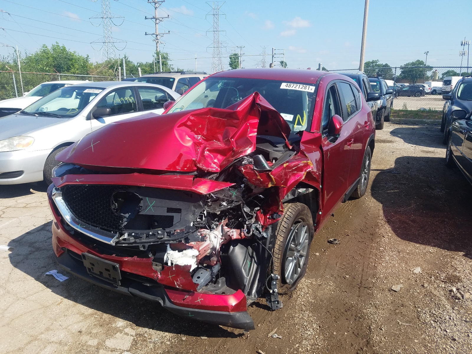Photo 2 from auction – 2017 MAZDA CX-5 TOURI with VIN JM3KFBCL5H0112210