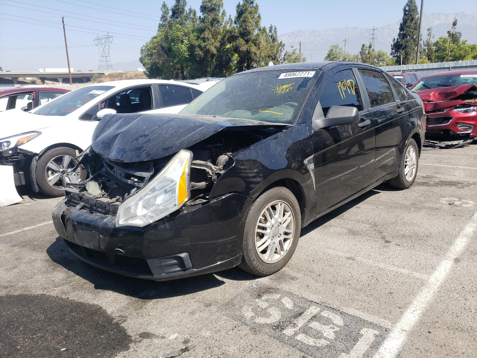 Photo 2 from auction – 2008 FORD FOCUS with VIN 1FAHP35N18W272463