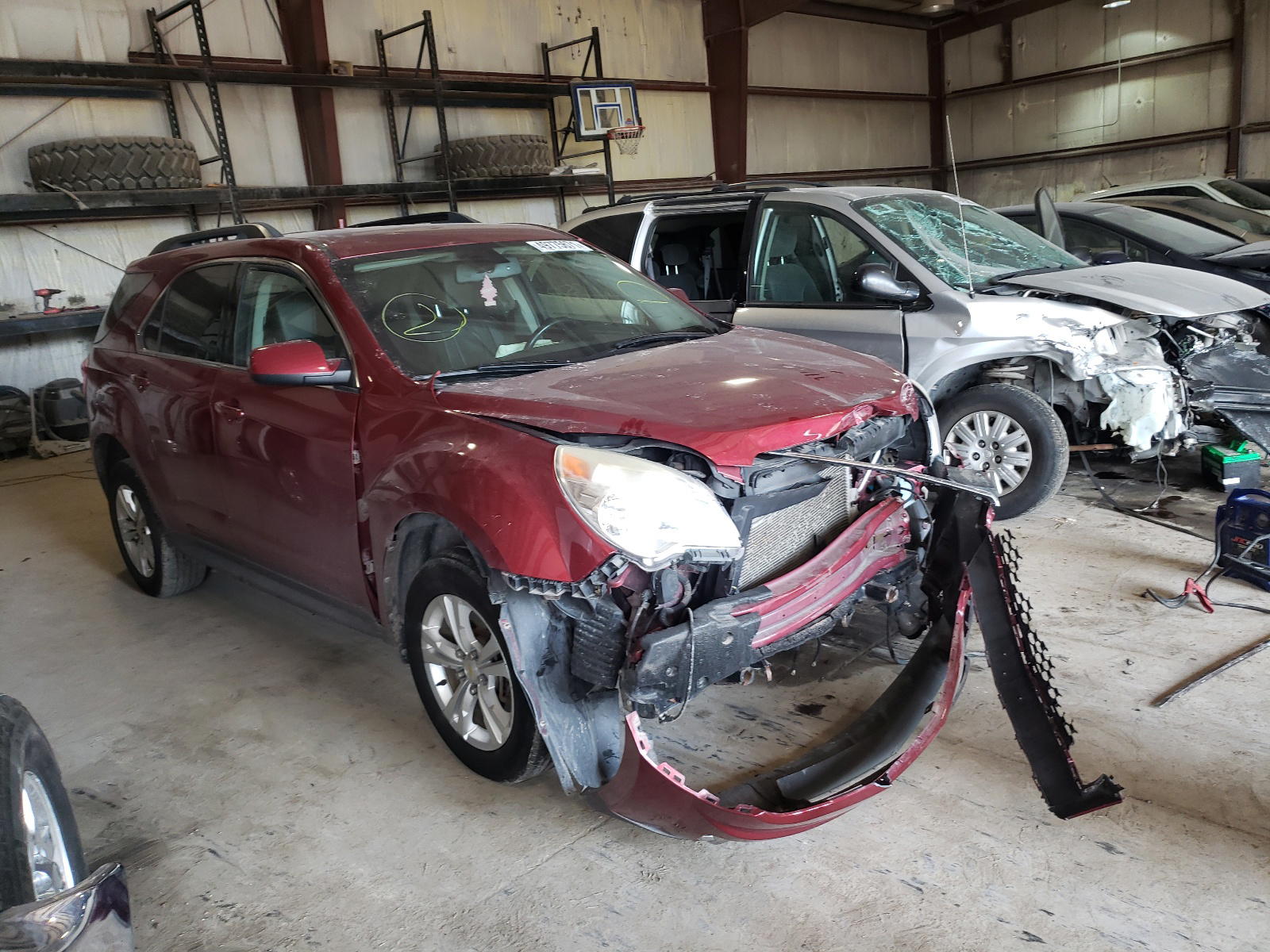 CHEVROLET EQUINOX LT 2011 with VIN 2CNALPEC0B6370233 - Photo from auction