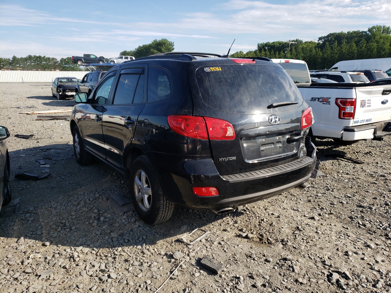 Photo 3 from auction – 2007 HYUNDAI SANTA FE G with VIN 5NMSG13D87H128442