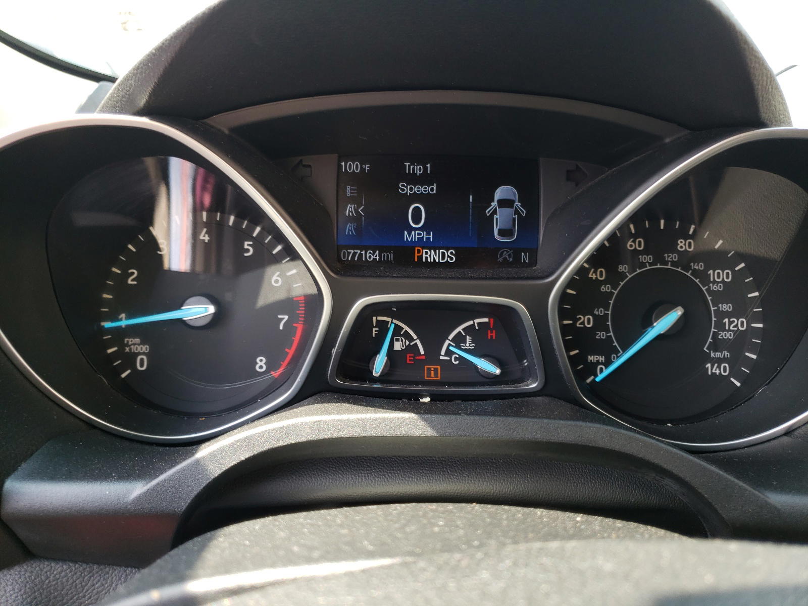 Photo 8 from auction – 2017 FORD ESCAPE SE with VIN 1FMCU0G91HUB67778