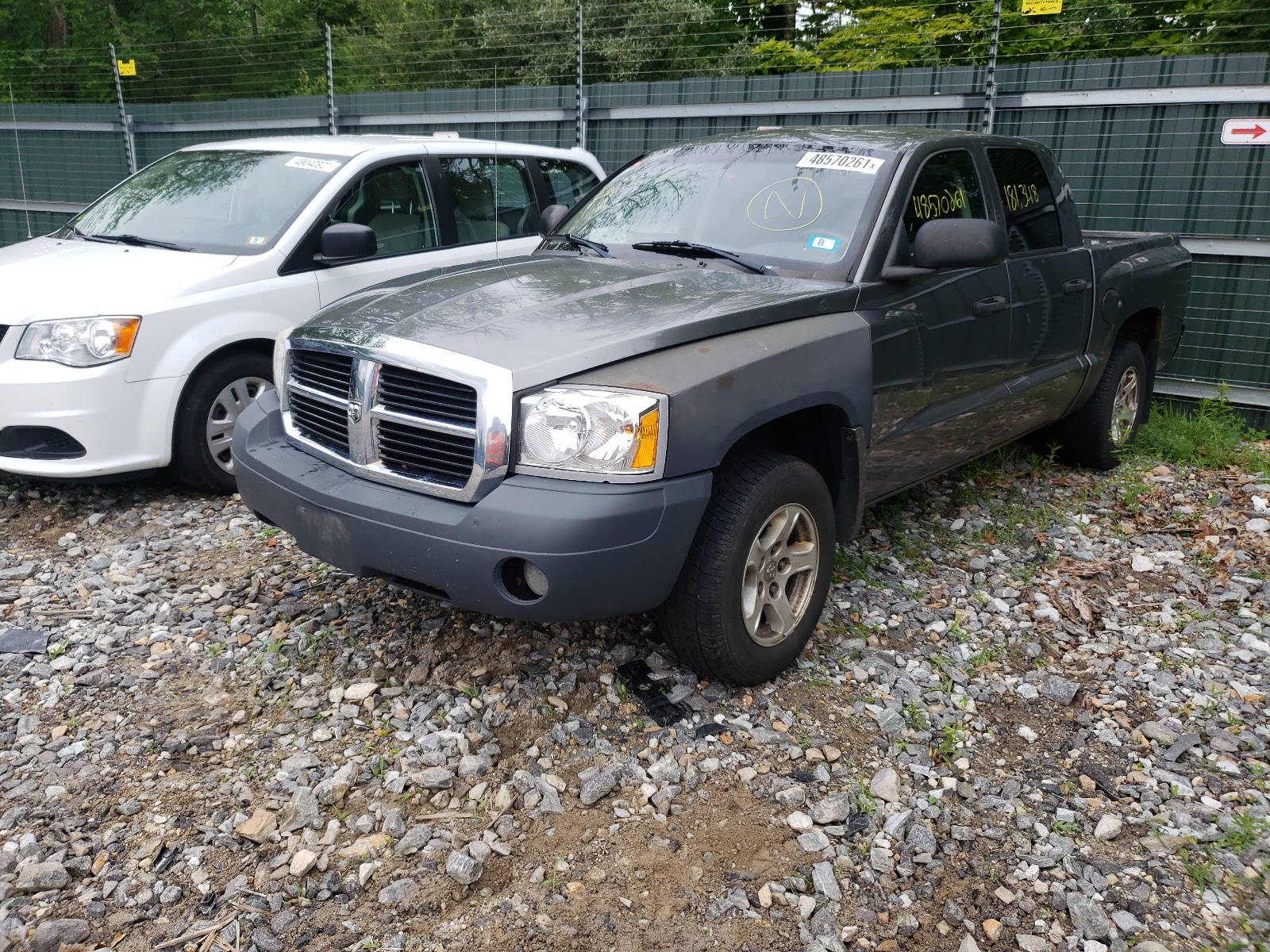 Photo 2 from auction – 2006 DODGE DAKOTA QUA with VIN 1D7HW48N96S664843