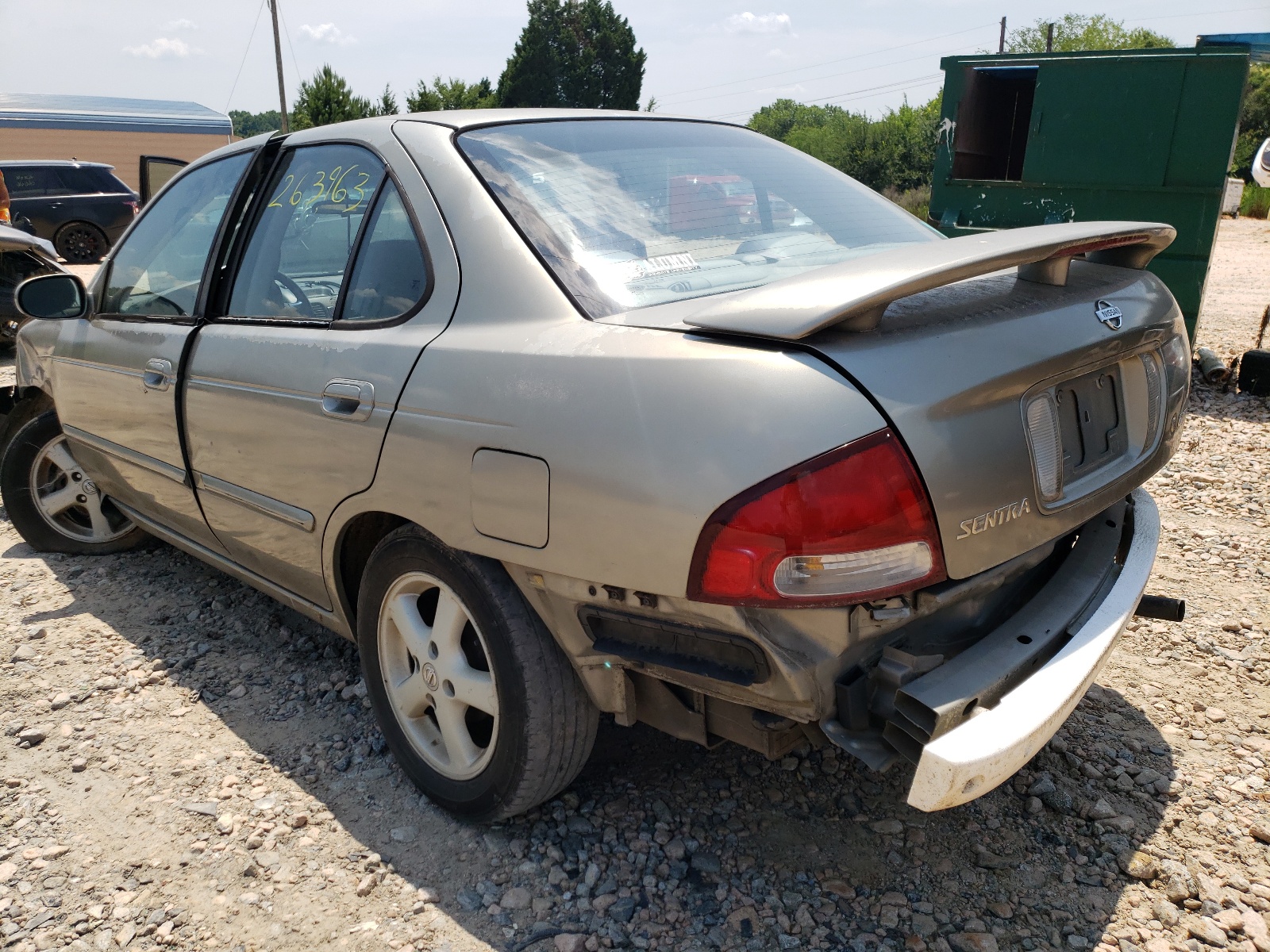 Photo 3 from auction – 2002 NISSAN SENTRA XE with VIN 3N1CB51D42L598415