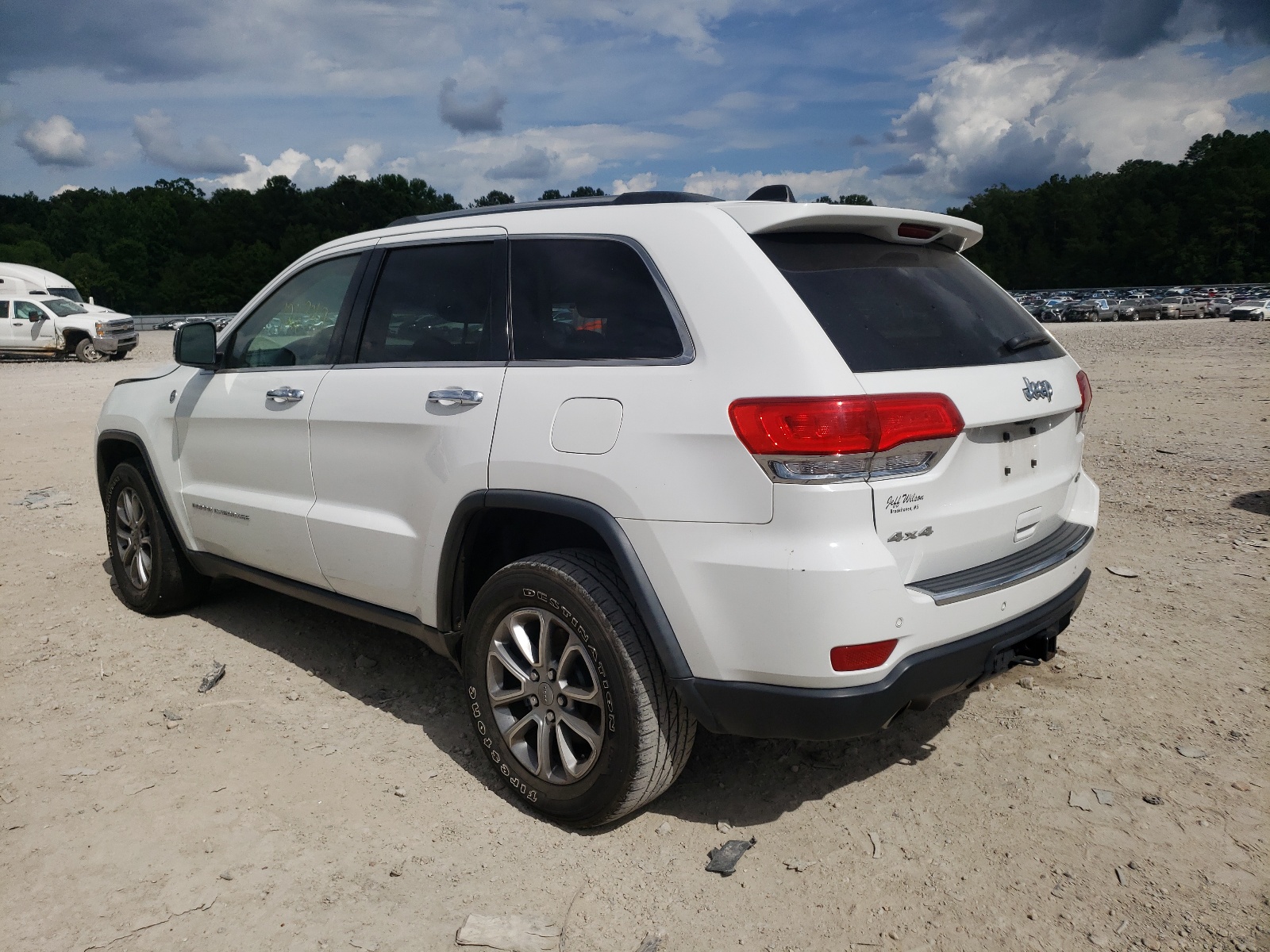 Photo 3 from auction – 2014 JEEP GRAND CHER with VIN 1C4RJFBG7EC254070