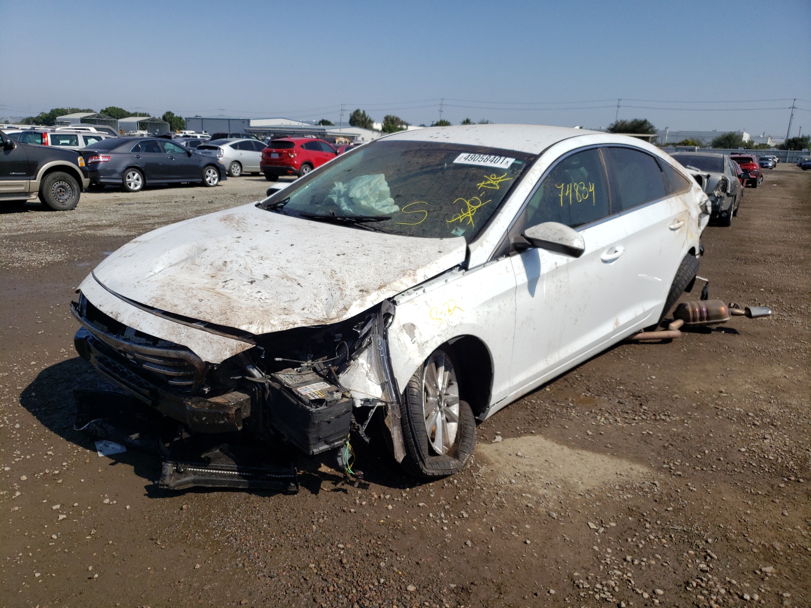 Photo 2 from auction – 2016 HYUNDAI SONATA SE with VIN 5NPE24AF2GH344419