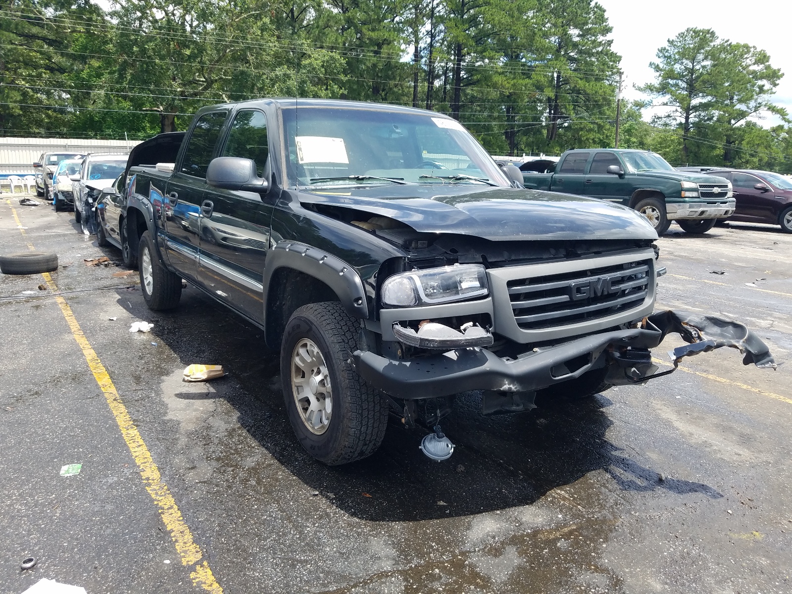 GMC NEW SIERRA 2006 with VIN 2GTEC13T361245204 - Photo from auction