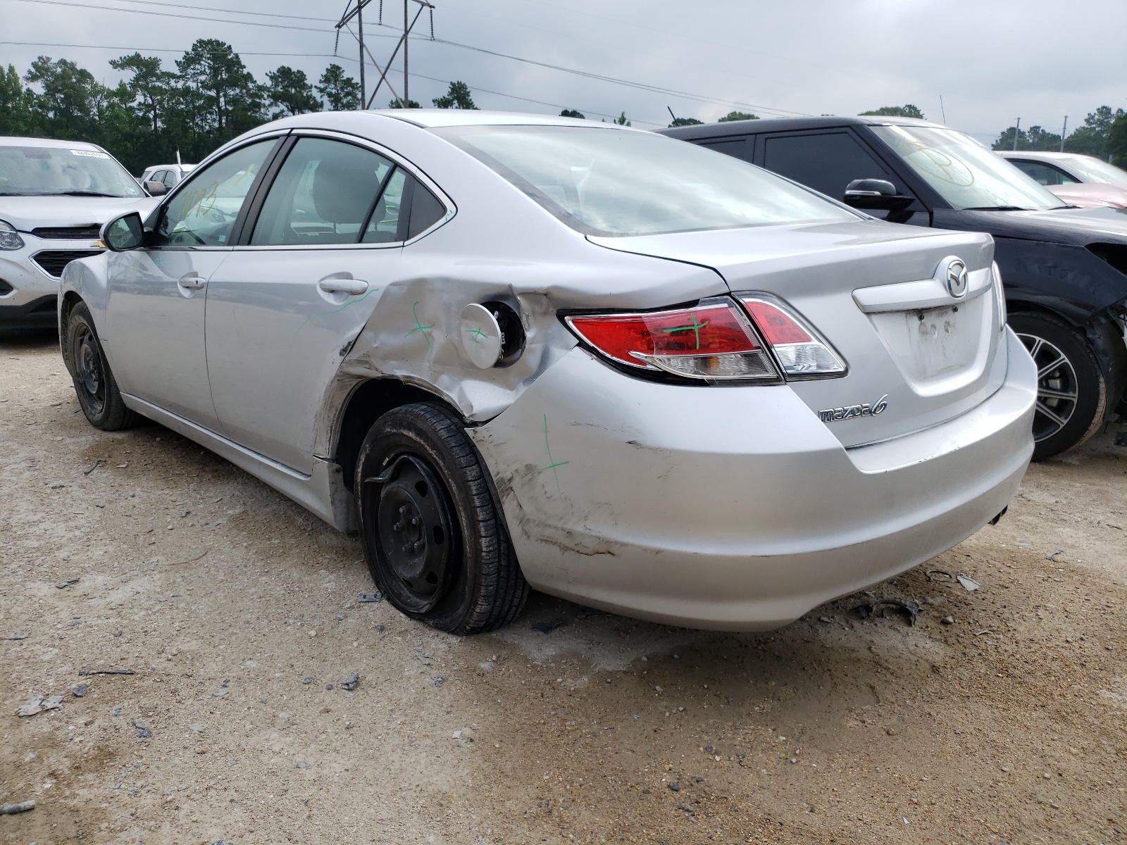 Photo 3 from auction – 2011 MAZDA 6 I with VIN 1YVHZ8BH1B5M25222