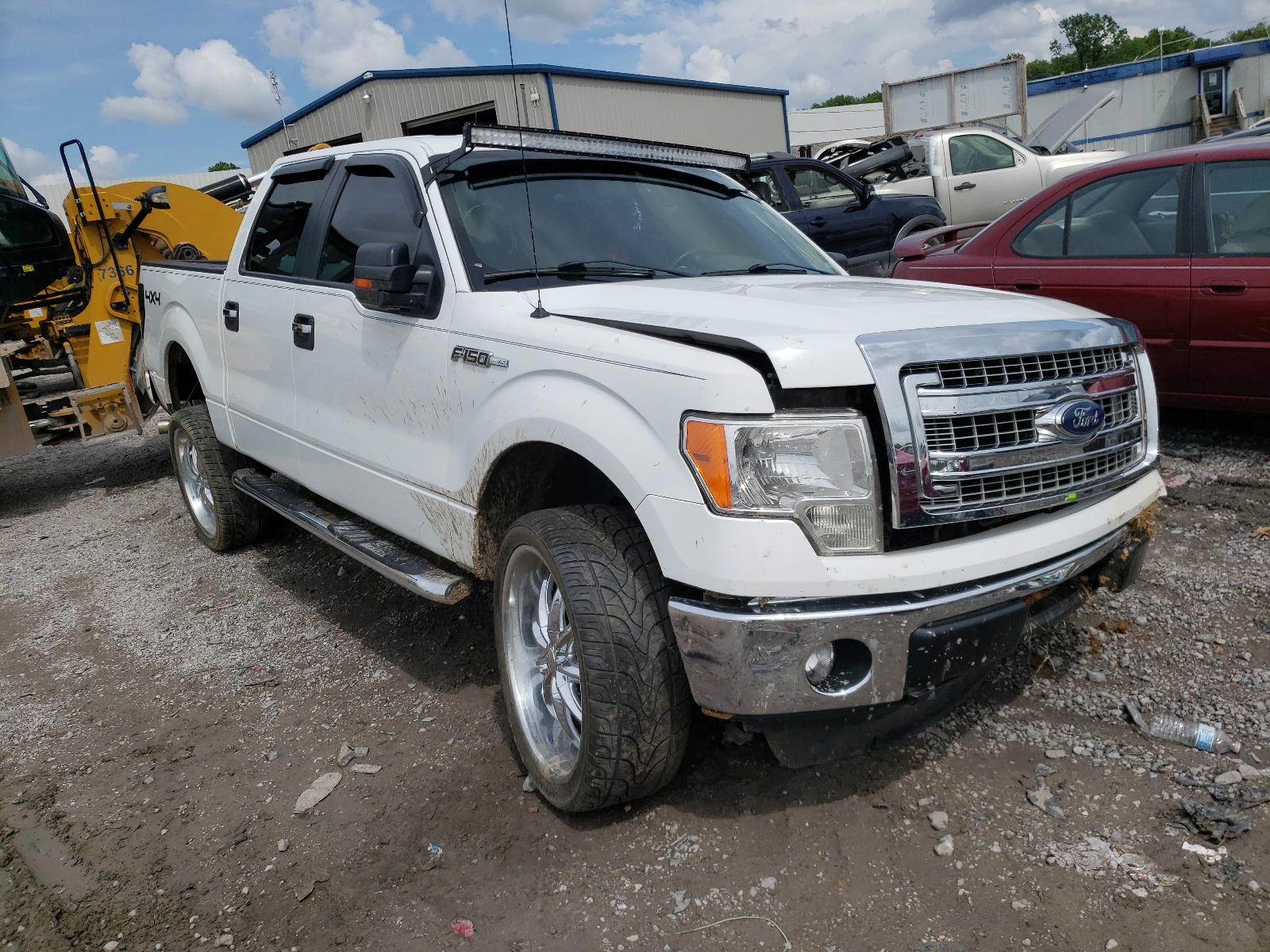 FORD F150 SUPER 2013 with VIN 1FTFW1EF3DKD20063 - Photo from auction