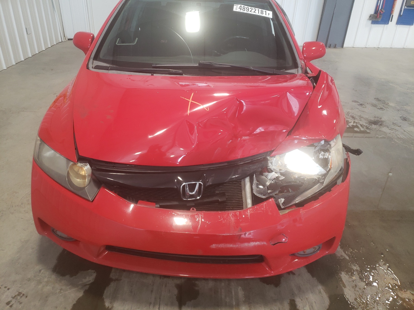 Photo 7 from auction – 2009 HONDA CIVIC SI with VIN 2HGFA55549H703040