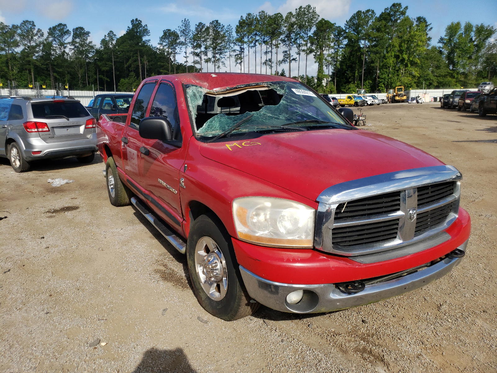 Photo 9 from auction – 2006 DODGE RAM 2500 S with VIN 3D7KR28C76G131364