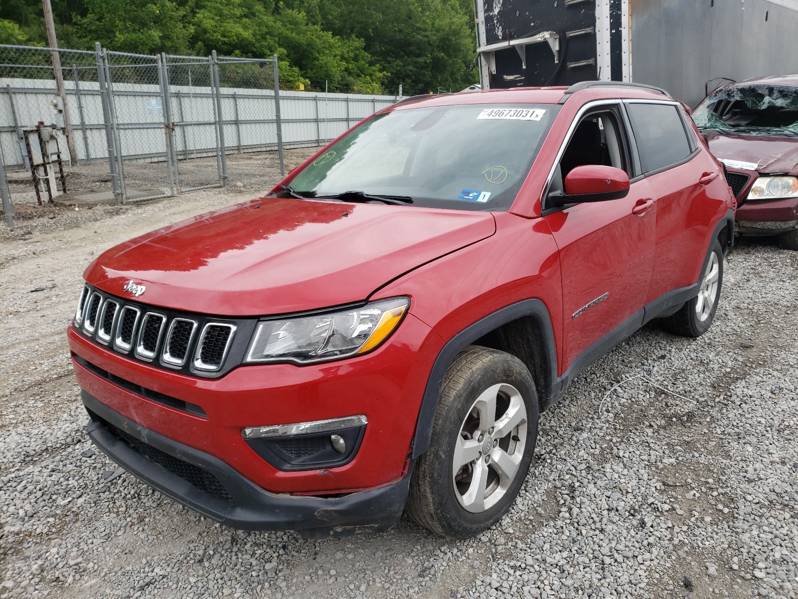 Foto 2 de la subasta – 2018 JEEP COMPASS LA con VIN 3C4NJDBB9JT155093