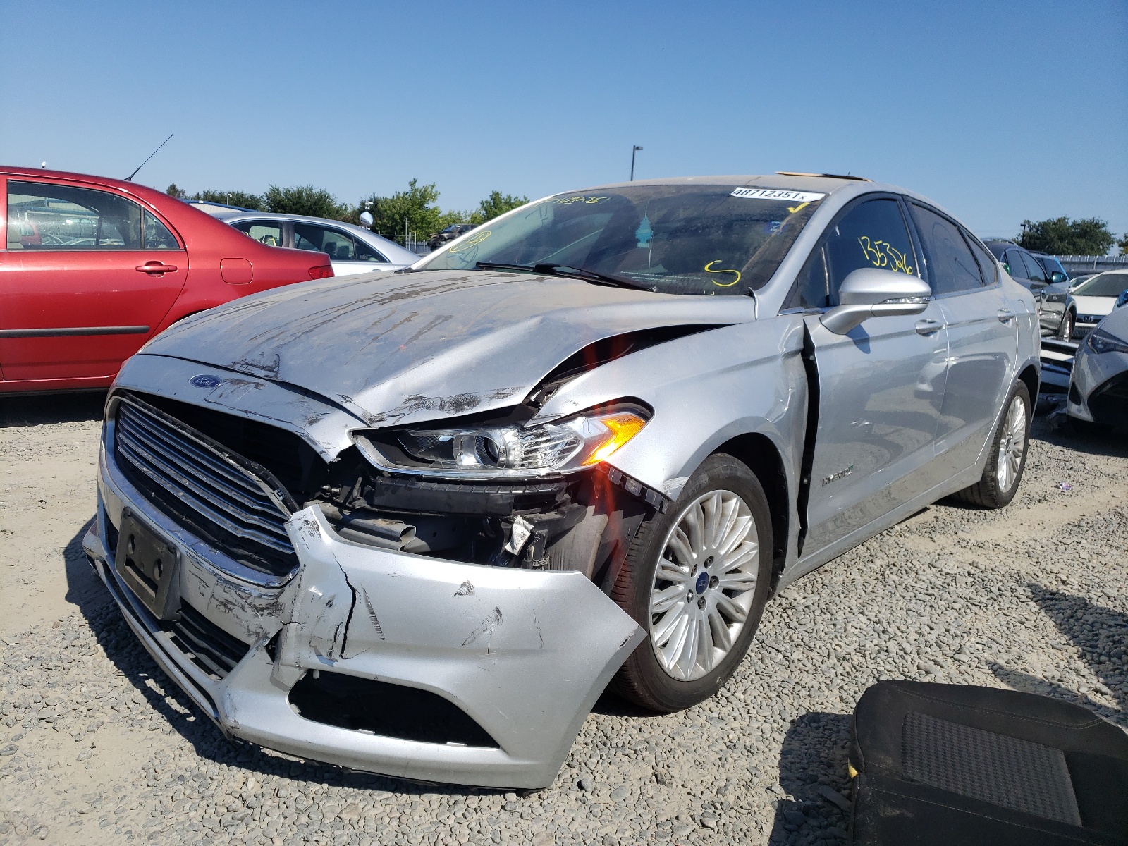 Photo 2 from auction – 2014 FORD FUSION SE with VIN 3FA6P0LU7ER379659