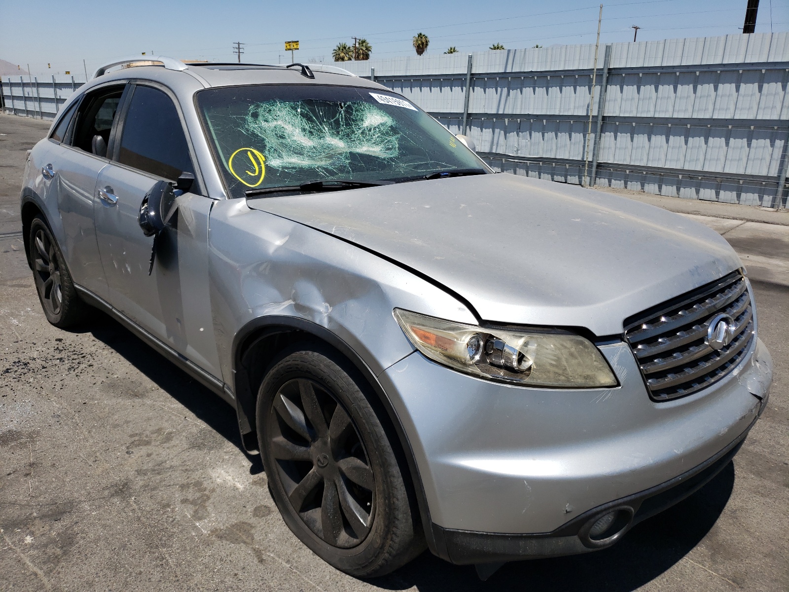Photo 1 from auction – 2005 INFINITI FX35 with VIN JNRAS08W45X220411