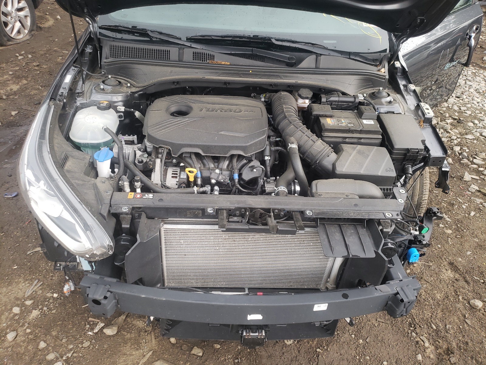 Photo 7 from auction – 2021 KIA FORTE GT with VIN 3KPF44AC9ME293165