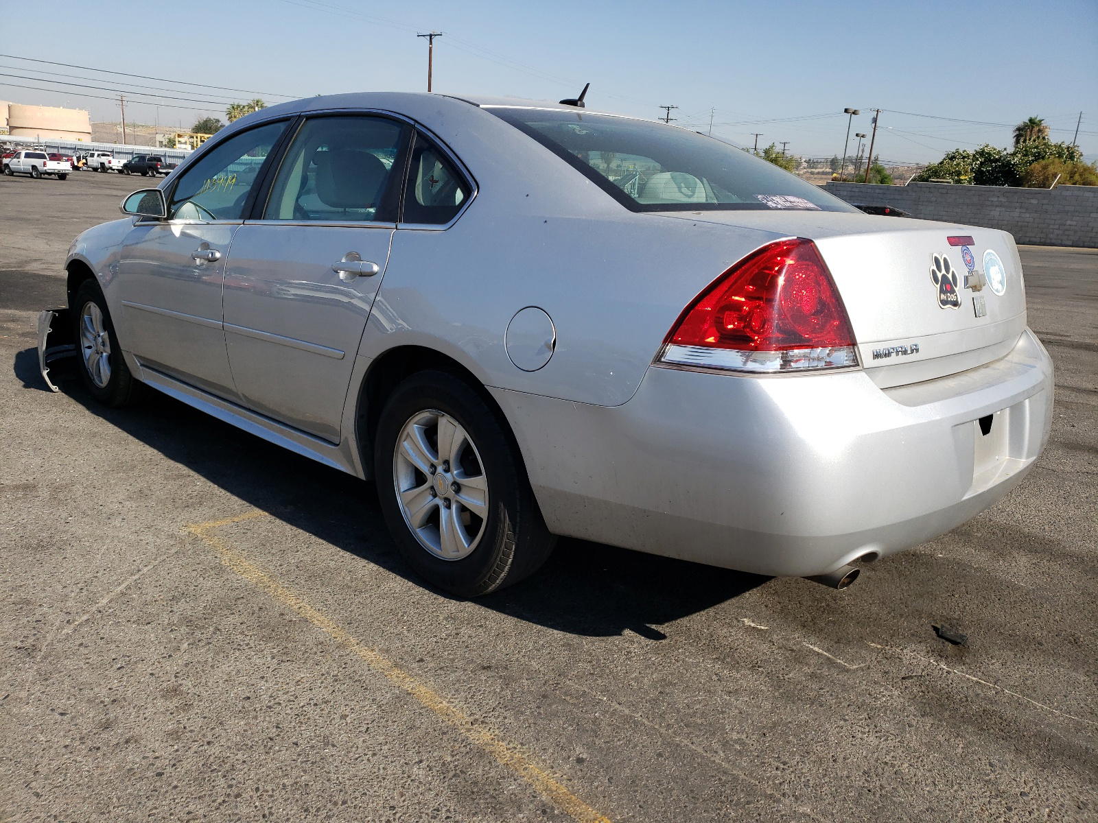 Photo 3 from auction – 2012 CHEVROLET IMPALA LS with VIN 2G1WA5E30C1307919