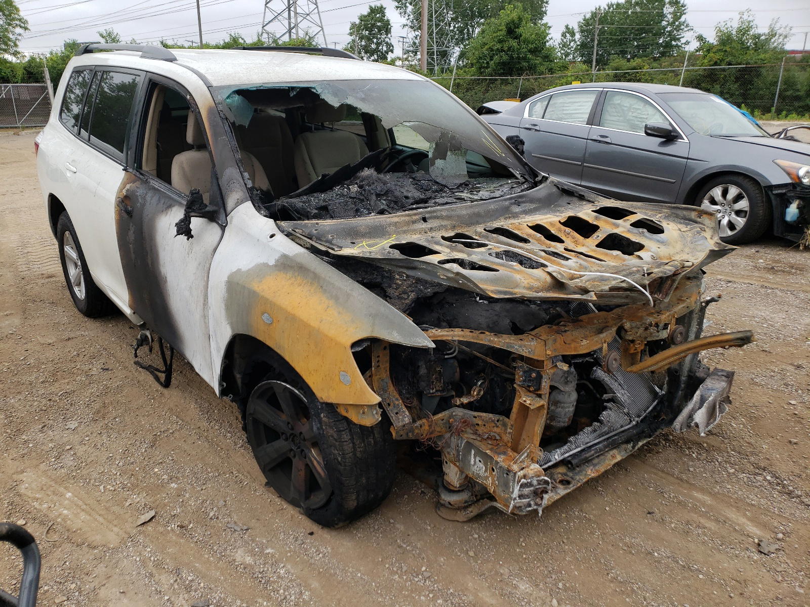 TOYOTA HIGHLANDER 2010 with VIN JTEBK3EH6A2161392 - Photo from auction