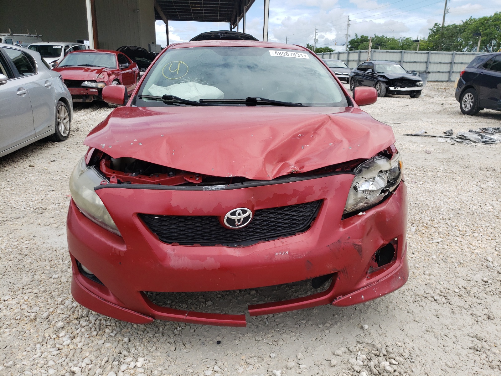 Photo 9 from auction – 2010 TOYOTA COROLLA BA with VIN 2T1BU4EE8AC494317