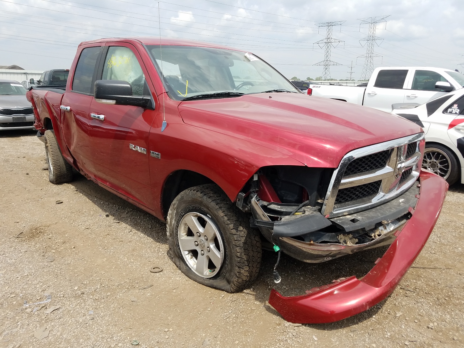 صورة رقم 1 من المزاد - 2009 DODGE RAM 1500 مع VIN 1D3HV18TX9S765167